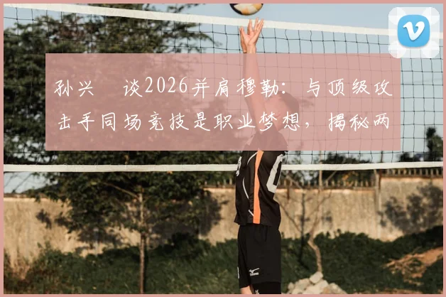 孙兴慜谈2026并肩穆勒：与顶级攻击手同场竞技是职业梦想，揭秘两人配合化学反应